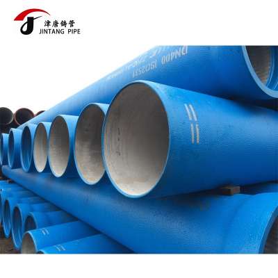 ductile iron pipe class k7 blue epoxy pipe for sale