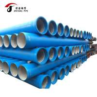 class k7 k9 200mm 800mm blue epoxy ductile iron pipe