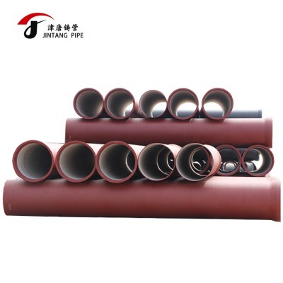 500mm ductile iron pipe size 4 inch red epoxy resin iron pipe