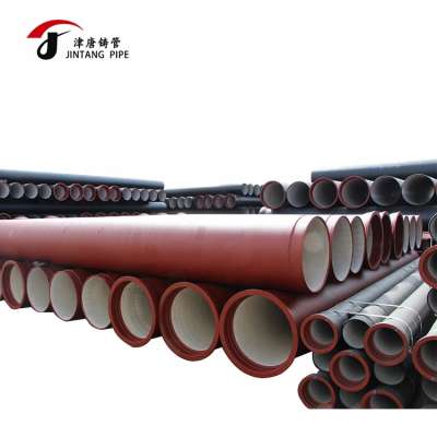 150mm 250mm red epoxy resin ductile iron pipe with high quality